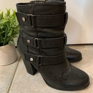 Fergalicious by Fergie heeled boots. Size 5.5, excellent condition.